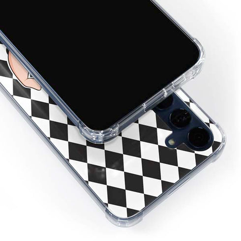 Disney Alice in Wonderland Queen of Hearts Off with their Head! Galaxy A35 5G Clear Case